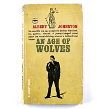 Albert Johnston An Age of Wolves Legal Drama 1964 Rare PB Signet 1st Printing