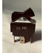 BLOWOUT - Vintage Carling 12V Illuminated Rocker Switch 12 Volt - Bakeli... - $13.42 CAD