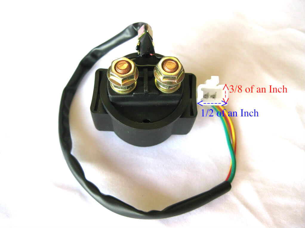 Relay Solenoid Starter Bike ATV Quad Moped Scooter Gy6 49 50 80 90 110 1... - $11.87