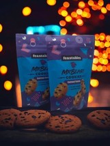 *2*Mr Beast Feastables OATMEAL RAISIN Plant Based  Cookies 6oz  Exp  08/... - £15.91 GBP