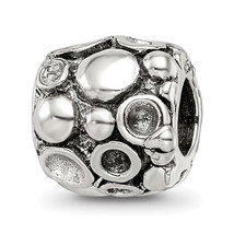 Silver Reflections Dots Bali Bead QRS163 - $44.66