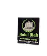 Vintage Matchbook Hotel Utah And Motor Lodge Salt Lake City Utah Adverti... - $13.86
