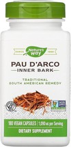 Nature&#39;s Way Pau D&#39;Arco Inner Bark 1,090 Milligrams Dietary Supplement (180 Vega - £31.96 GBP