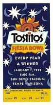 1997 Fiesta Bowl ticket stub Penn State Texas - £188.99 GBP