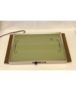 Vintage Cornwall Hot Electric Tray Simmer Server avocado green 1970s mod... - $15.00