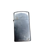 Vintage 1972 Slim Zippo Etched Striped Stripes Pinstripe * No Mono Needs... - $387.00 MXN