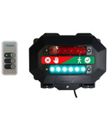 Wireless Door Entry Traffic Light Kit with a Intelligent Portable Contro... - £94.39 GBP