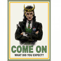 Marvel Studios Loki Series Come On What Did You Expect? Magnet Multi-Color - $10.98