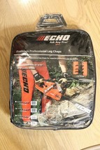 Echo Premium Professional Full Wrap 37 Leg Chainsaw Chain Saw Chaps 9998... - £84.45 GBP