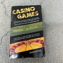 Casino Games Reference Paperback Book John Gollehon from Gollehon 1988 - £9.82 GBP