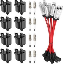 8Pcs UF271 Square Ignition Coils with 41-962 Platinum Spark Plugs &amp; 748UU 8mm - $223.23