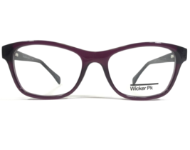 Wicker Park Eyeglasses Frames WK-106 C3 Purple Cat Eye Full Rim 51-17-135 - £29.09 GBP