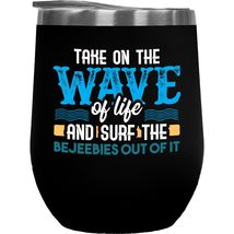 Take on the Wave of Life Coffee &amp; Tea Gift Mug for Surfers, Men &amp; Women ... - £22.08 GBP
