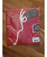 Calgary Flames RED FULL ZIP HOODED SWEATSHIRT 2XL Brand New NHL - £19.21 GBP