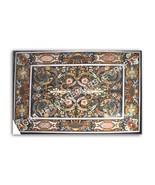 5&#39;x4&#39; Collectible Marble Dining Table Top Inlaid Design Living Room Deco... - $11,160.30 CAD