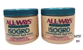 2x All Ways Natural Isogro Conditioning Hair Dress  AllWays Menthol Chamomile - £39.56 GBP