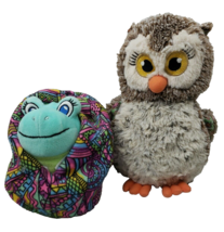 Girl Scout Plush Lot Owl Turtle Little Brownie Cookie Baker Friends Hatchlings - $14.38