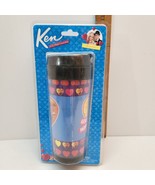 NEW Ken &amp; Barbie 14 oz Travel Mug with Lid 2010 Coffee Good Morning Kiss... - £10.59 GBP