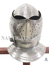 NAUTICALMART 16th Century Spanish Medieval reenactment Closed Knight Armor Helme - £189.63 GBP