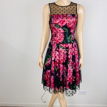 Eliza J Floral Fit &amp; Flare Rockabilly Girly Fancy Women&#39;s Size 0 Dress P... - £42.10 GBP