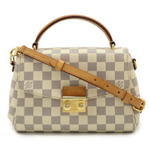 Louis Vuitton Damier Azur Croisette 2Way Handbag N41581 Women Beige One Size - $1,231.20