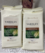 (4) Disposable Washcloths 18/Pk by Yardley London 12 x 8” Long = Total 72 - €17,06 EUR