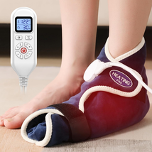 CAMECO 1 Pack Electric Heated Foot Ankle Wrap for Achilles Tendinitis &amp; Plantar  - £47.37 GBP
