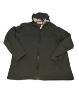 LE JEAN DE MARITHE FRANCOIS GIRBAUD Zip Sweat Jacket Hoodie Large Charco... - $872.59 MXN
