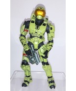Halo 3 Series 4 Spartan Soldier Security Olive Action Figure McFarlane Toys - £21.91 GBP