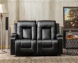 Leather Recliner Modern Loveseat Sofa, 2 Leather Recliner Chair,Modern S... - $925.99