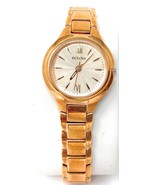 Bulova Classic Quartz Ladies Watch, Stainless Steel Rose Gold LUX03733N - €55,08 EUR