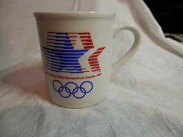 1984 olympics los angeles white mug cup  - €12,73 EUR