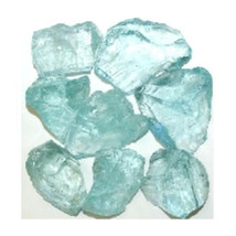 Recycled Chunky Glass, Crystal Teal - Medium - 0.5-1 in. - 1 lbs - $545.49 MXN