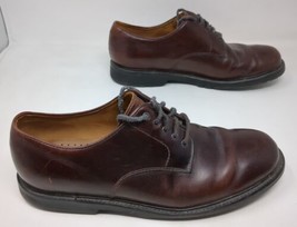 Orvis Mens US Size 10 M Brown Leather Lace Up Casual Dress Loafer Oxfords VTG - £31.13 GBP
