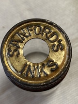 Vintage “Sun Fords Ink ✍️ “ Hazel Atlas Bottle - £7.86 GBP