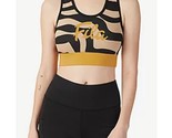 Fila Assure Bra Light Support Sports Bra-Sw231122 Zebra Print Yellow Medium - £18.36 GBP