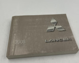 2008 Mitsubishi Lancer Owners Manual Handbook OEM D01B37024 - $19.79