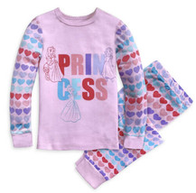 Disney Princess PJ PALS Girls Pajama Set Size 3 OR 4 Long Sleeve Shirt Pants New - £16.73 GBP