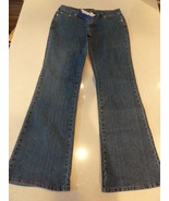 Jeanswear Sexy Blues Womans Stretch Jeans 11/12 Embroidered &amp; Rhinstone ... - $579.65 MXN