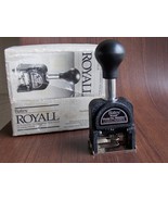 Bates Royall RNM5A-7 Automatic Numbering Machine Ink Stamp  Complete In Box - £14.11 GBP