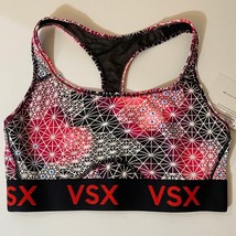 Victoria&#39;s Secret Red Sacred Geo VSX Racerback Player Sports Bra - Medium - £19.95 GBP