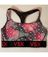 Victoria&#39;s Secret Red Sacred Geo VSX Racerback Player Sports Bra - Medium - £19.80 GBP