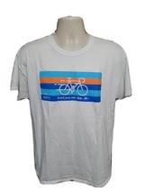 2019 Colorado Dont Just Ride Bike MS Adult Large White TShirt - £15.62 GBP