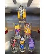 Vintage 1977 McDonalds Collectors Action Series Glasses Complete Set of ... - $1,486.69 MXN