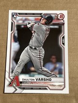 2021 Bowman #81 Daulton Varsho RC Diamondbacks Rookie - £2.06 GBP