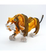 Wire Tiger Statue Sculpture, Perfect Year of the Tiger Figurine Gift - $92.00