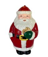 Vintage Wax Santa Claus Candle 6.25&quot; - $22.73 CAD