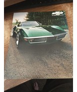 NOS 1971 Chevrolet Corvette Stingray Sales Brochure 12 pages - £13.94 GBP