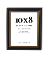 Decorebay Home 10x8&quot; Single Photo Display Black Picture Frame - Multiple... - $299.84 MXN+