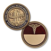 WALTER REED NATIONAL NAVAL MEDICAL CENTER  HOSPITAL 1.75&quot; CHALLENGE COIN - £31.41 GBP